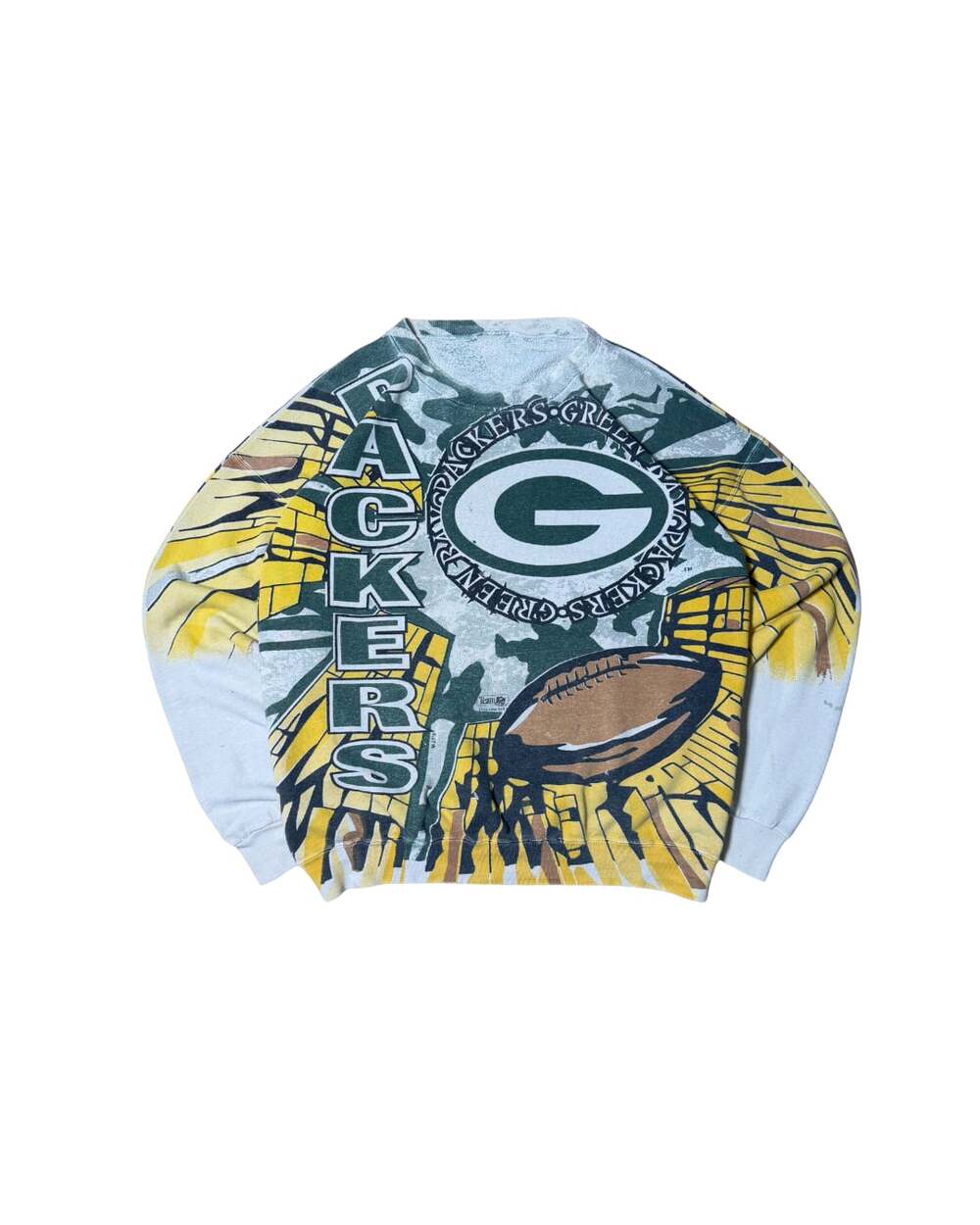 Vintage 1994 Green Bay Packers "Rare" AOP Sweater